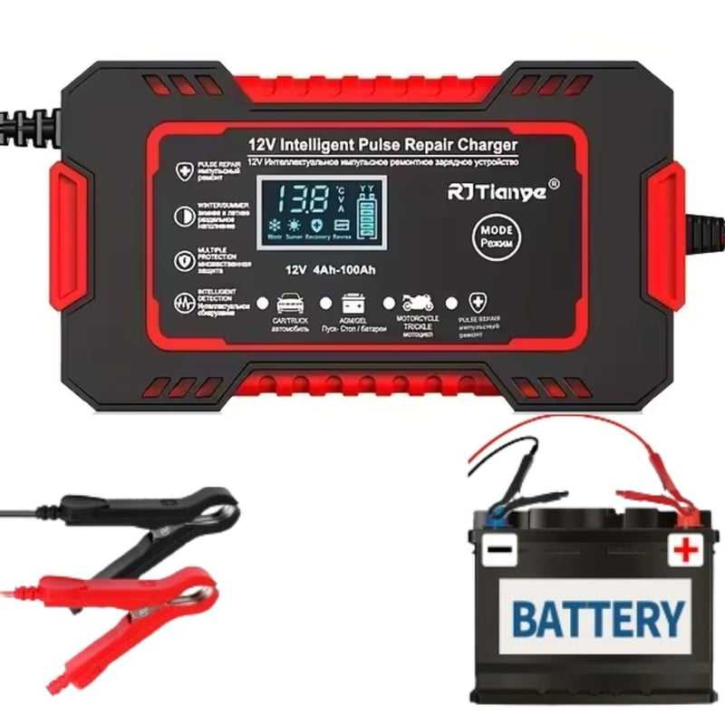 Cargador de Batería para Carro Leicham PowerCharge